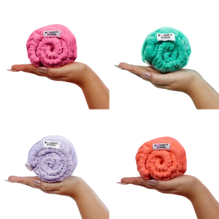 Mikrofaser-Haartuch - Das Lila